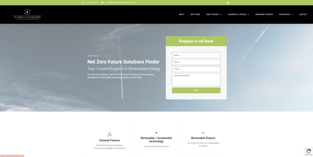 Green Energy Website